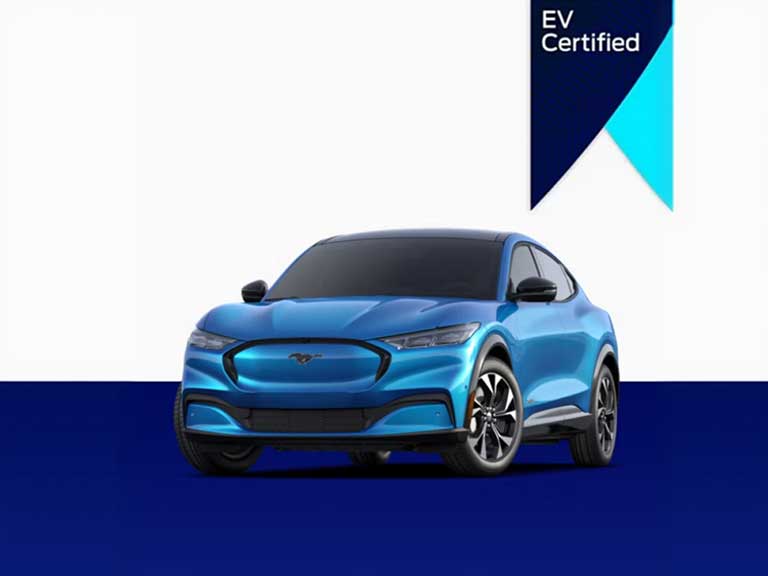 Blue vehicle - EV Certified